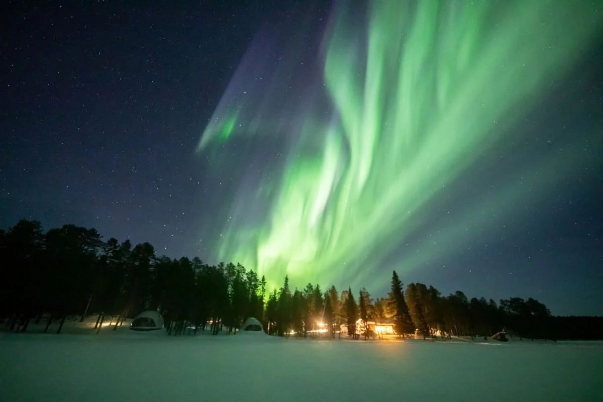 Finlandiya Kuzey Işıkları
