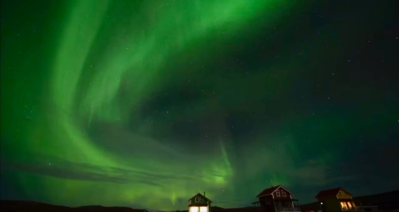 Norveç Kuzey Işıkları Manzarası
